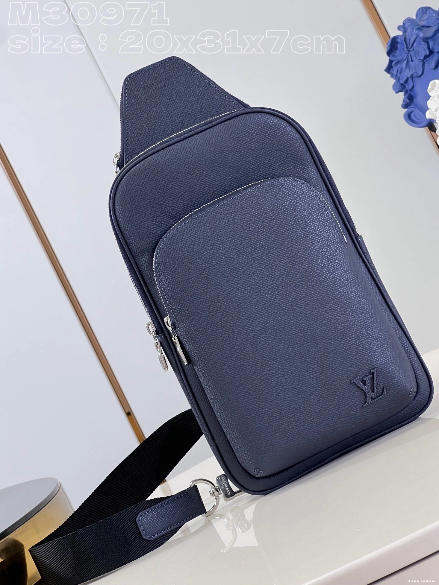 Official oldcobbler Slingbag NM VUITTON LOUIS Avenue 0718